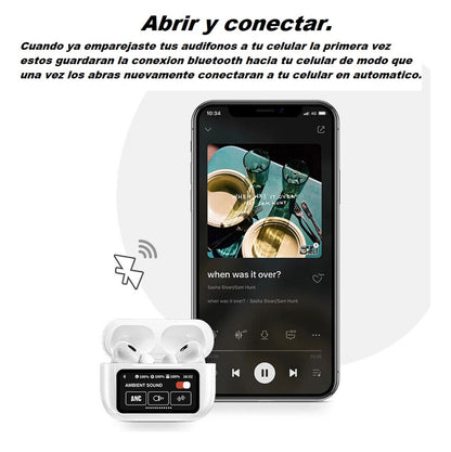 Audifonos Pro2 Pantalla Tactil Bluetooth